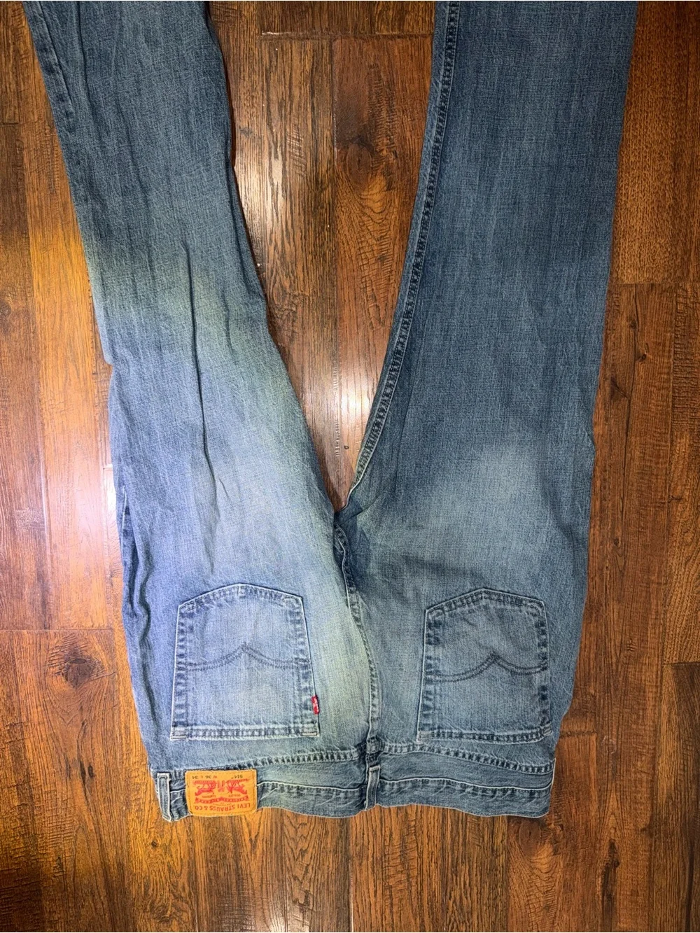 Men's Levi’s 514 Classic Blue Denim Jeans 36x34